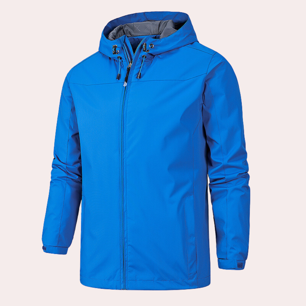 Men's Stylish Hooded Windbreaker  - Advanced Waterproof Technology