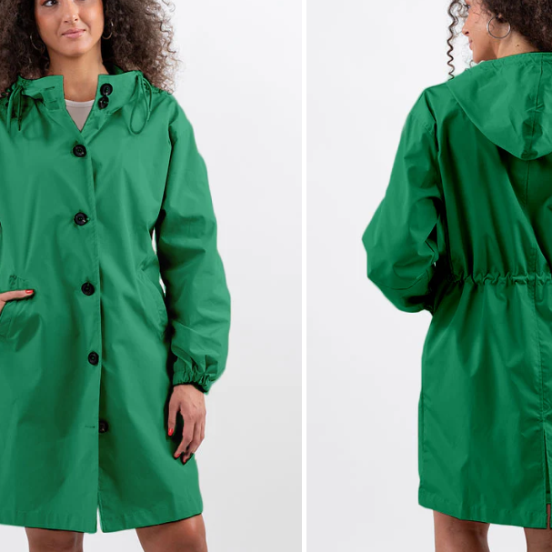 Women's Stylish Waterproof Coat - All-Weather Protection