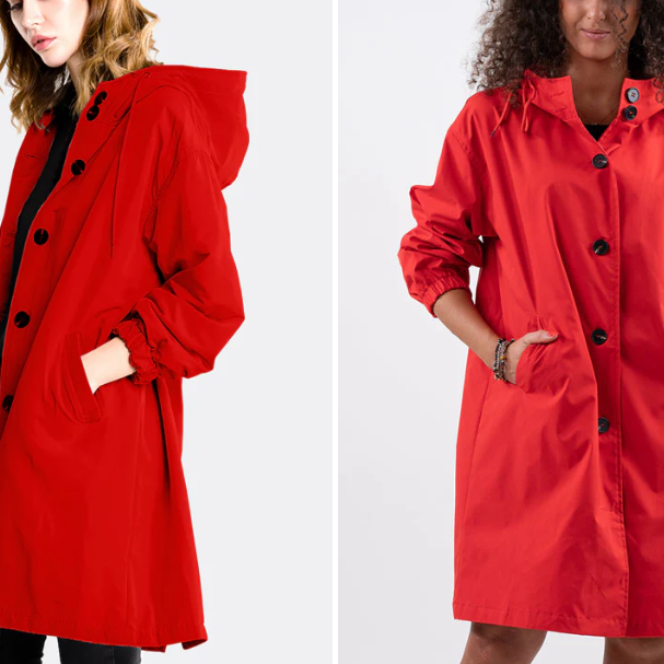Women's Stylish Waterproof Coat - All-Weather Protection