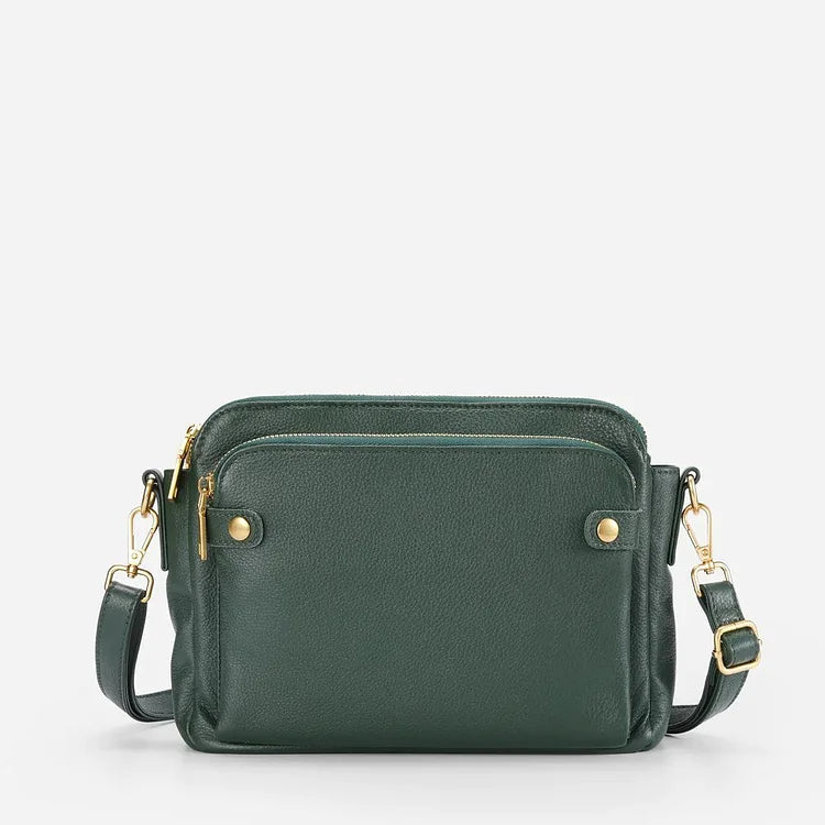 Unisex Leather Handbag - Durable & Spacious