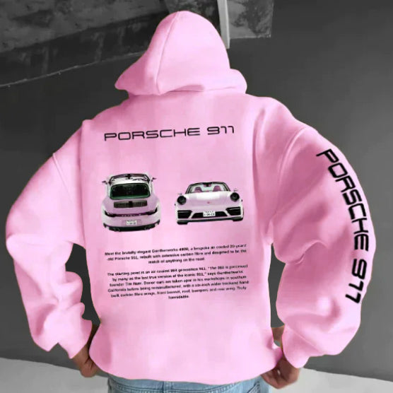 Unisex Racing Hoodie - Graphic Print Design