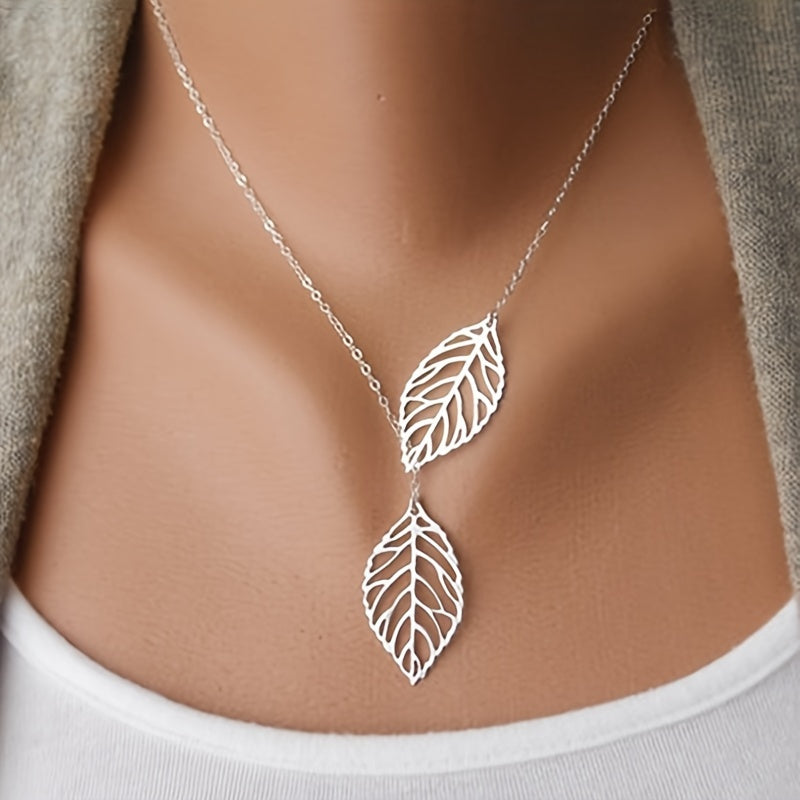 Women's Minimalist Pendant Necklace - Adjustable Chain