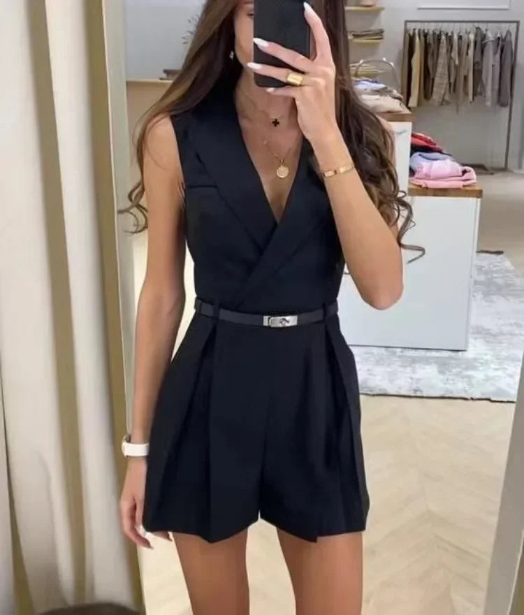 Trendy Comfortable Short Jumpsuit for Women