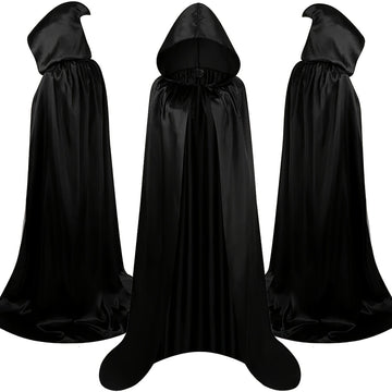 Unisex Halloween Costume Cloak - Full Length & Hooded