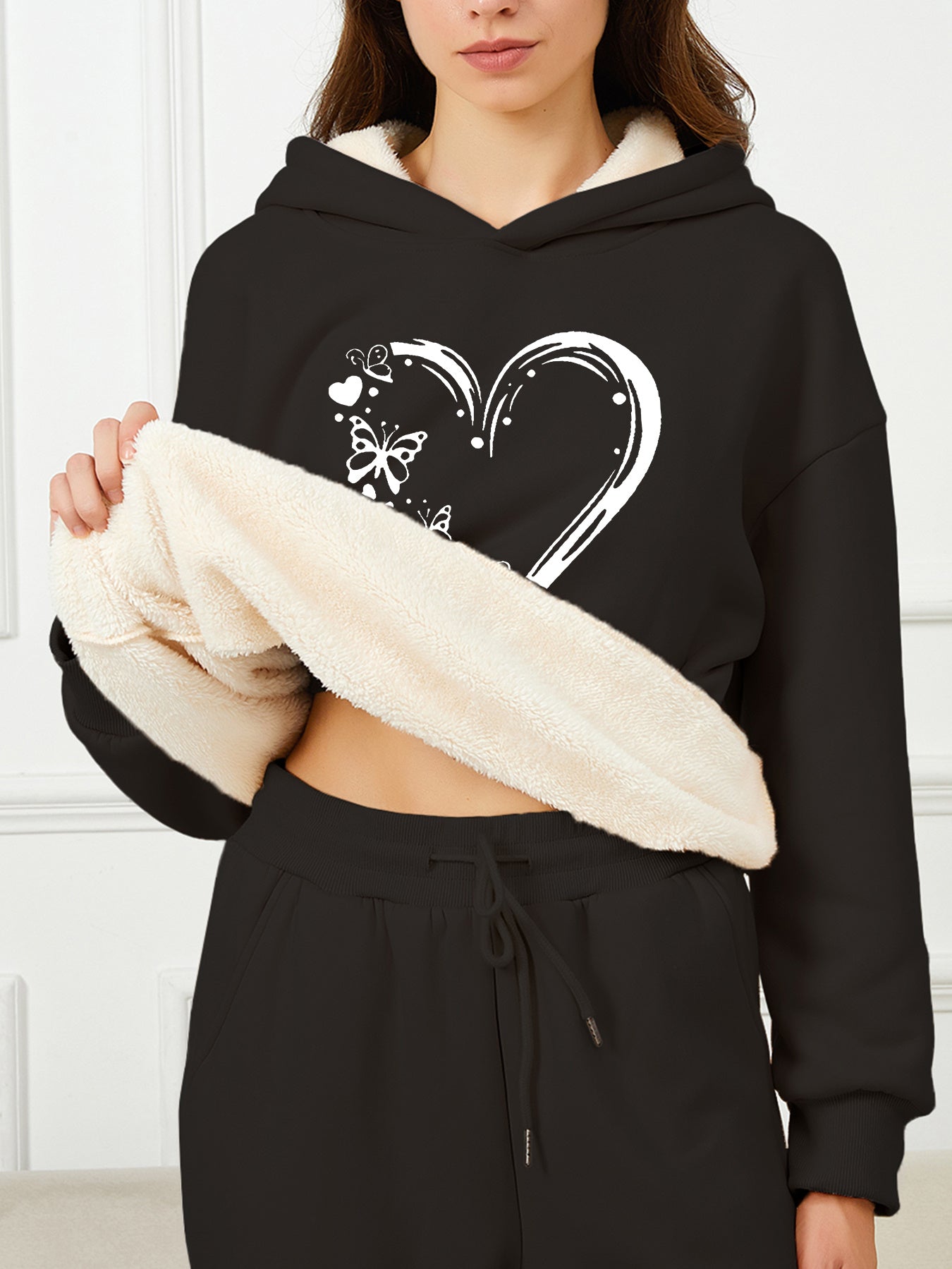 Lorilyn - Cozy Fleece Pullover Hoodie for Women