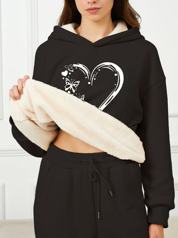 Lorilyn - Cozy Fleece Pullover Hoodie for Women