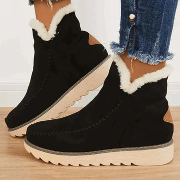 Women's Ankle Boots - Soft Lined with Sawtooth Sole