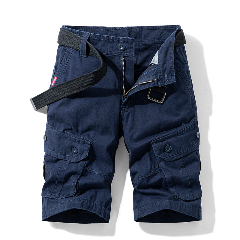 Robust Utility Cargo Shorts for Men