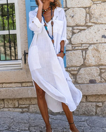 Chic and Versatile Shirt Dress for Women | Emma