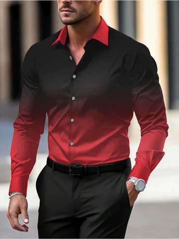 Felix - Classic Long Sleeve Shirt for Men