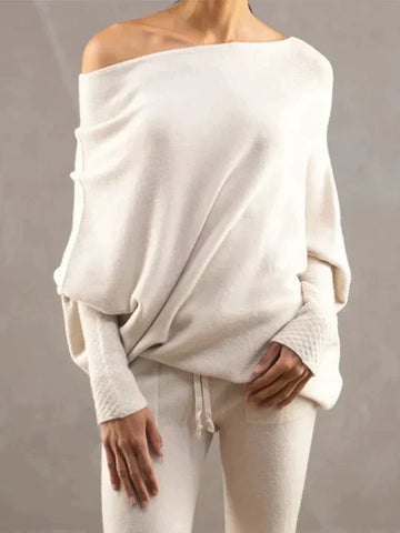 Esme - Stylish Batwing Sleeve Autumn Sweater for Women