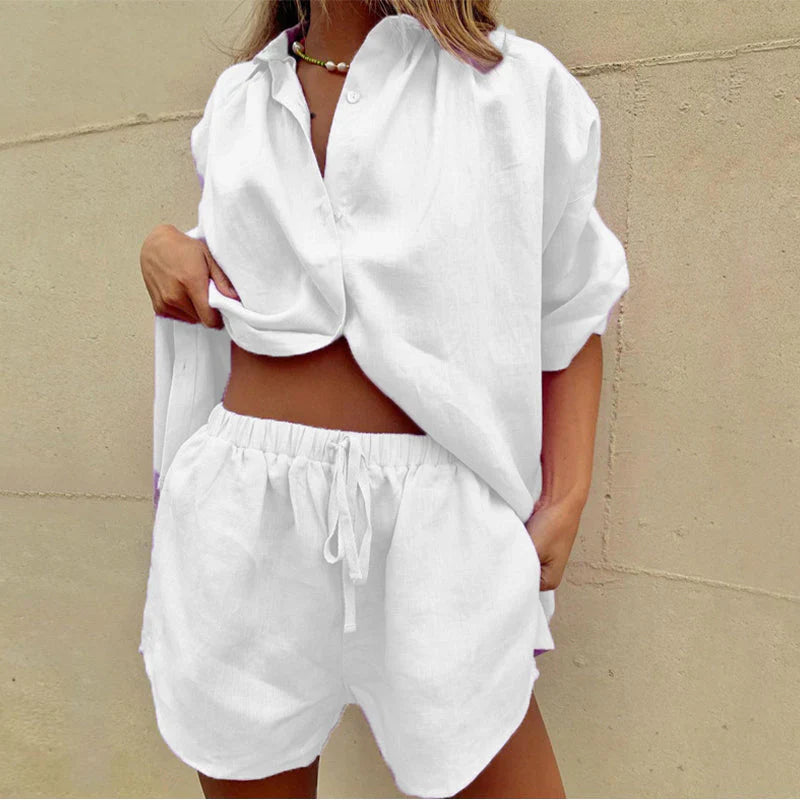 Elegant and Stylish Blouse and Trouser Set for Women