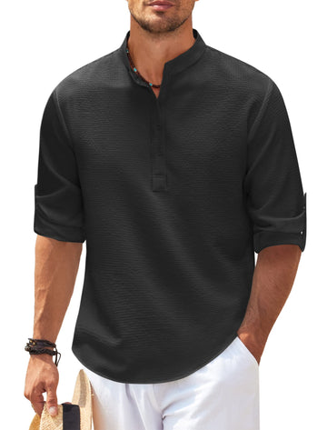 Stylish and Casual Long-Sleeve Shirt for Men