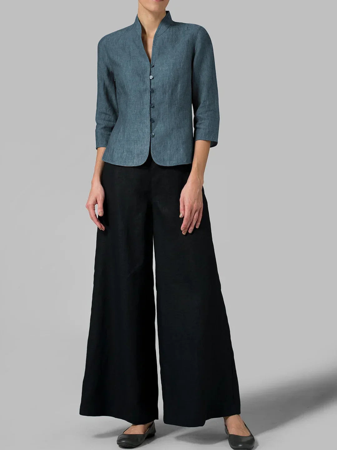 Classy Mandarin Blouse for Women