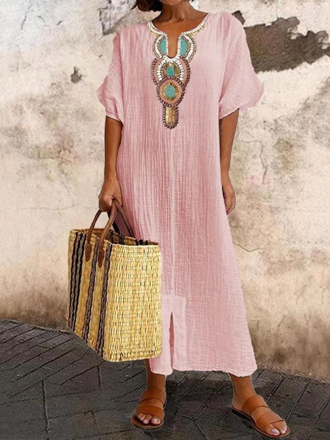 Elegant Airy Kaftan Dress for Women | Isla