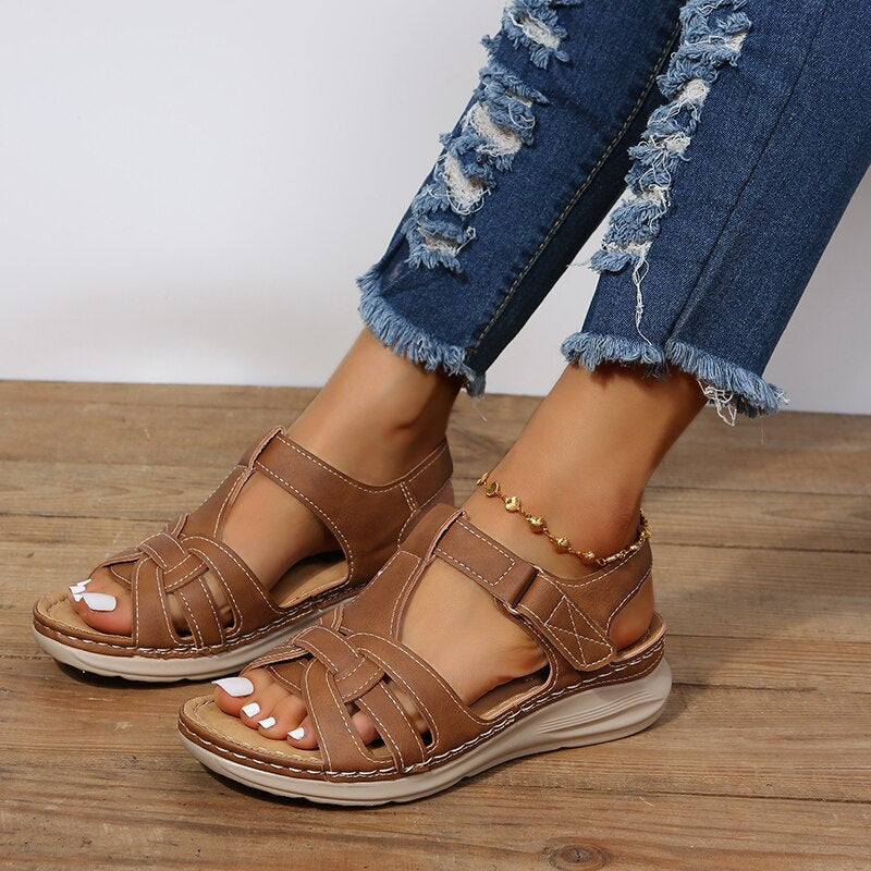 Orthopaedic Platform Sandals for Women