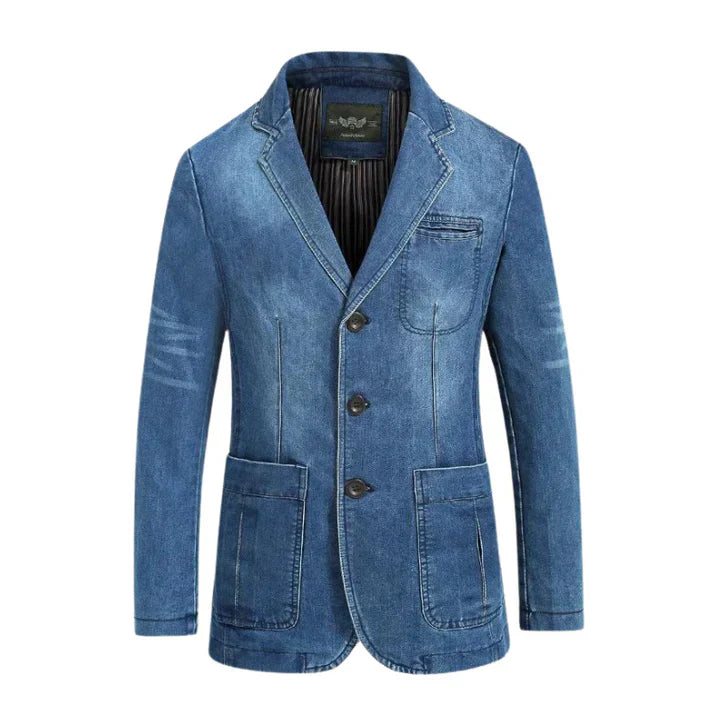Peter - Chic Denim Blazer for Men