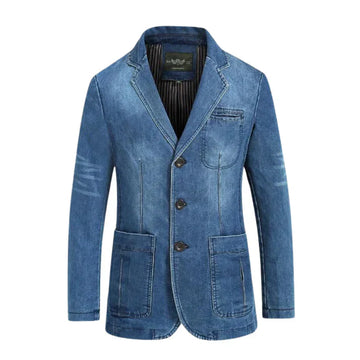 Peter - Chic Denim Blazer for Men