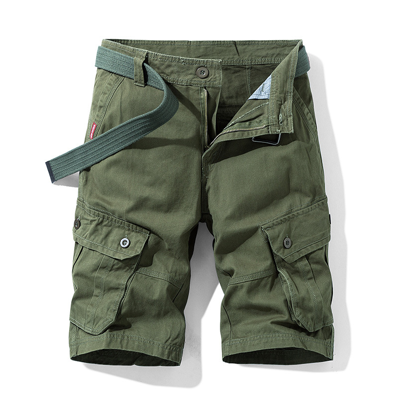 Robust Utility Cargo Shorts for Men
