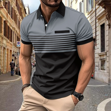 Sporty and Casual Polo Shirt for Men