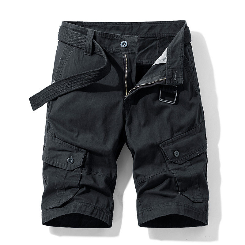 Robust Utility Cargo Shorts for Men