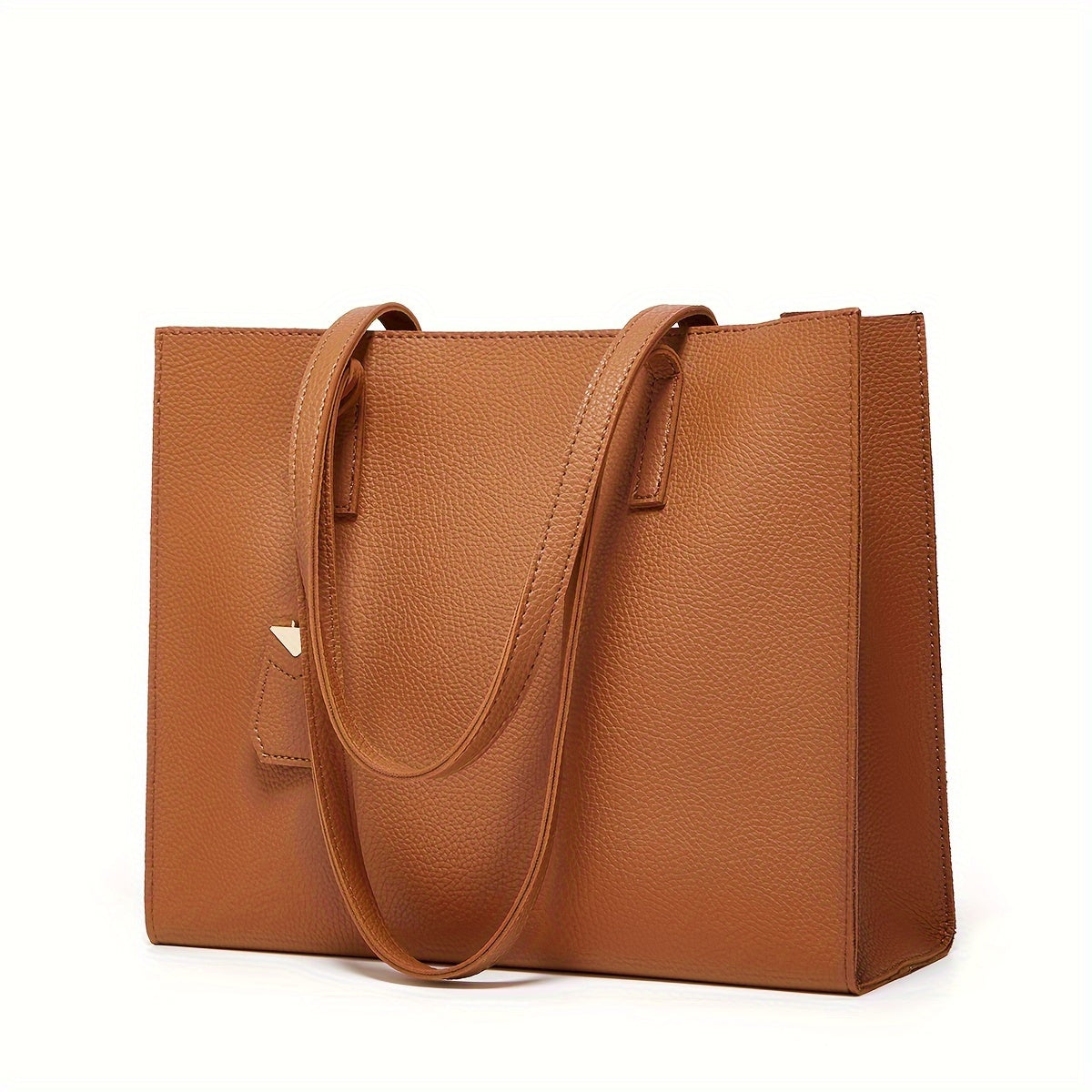 Women's Leather Tote Bag - Elegant & Stylish