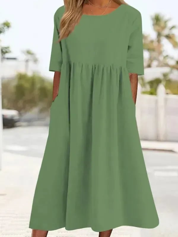 Vintage-Inspired Classic Dress for Women | Eva