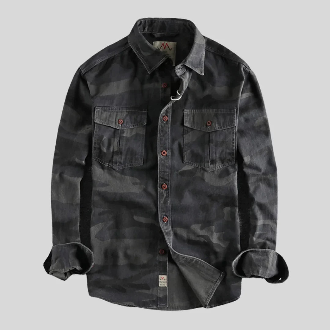 Bert - Camouflage Cargo Shirts for Men