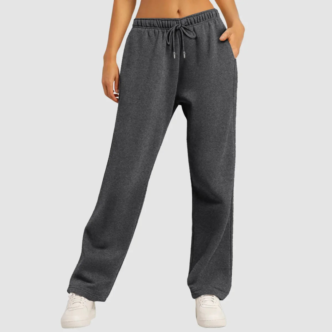 Women's Wide-Leg Joggers - Stylish and Comfortable