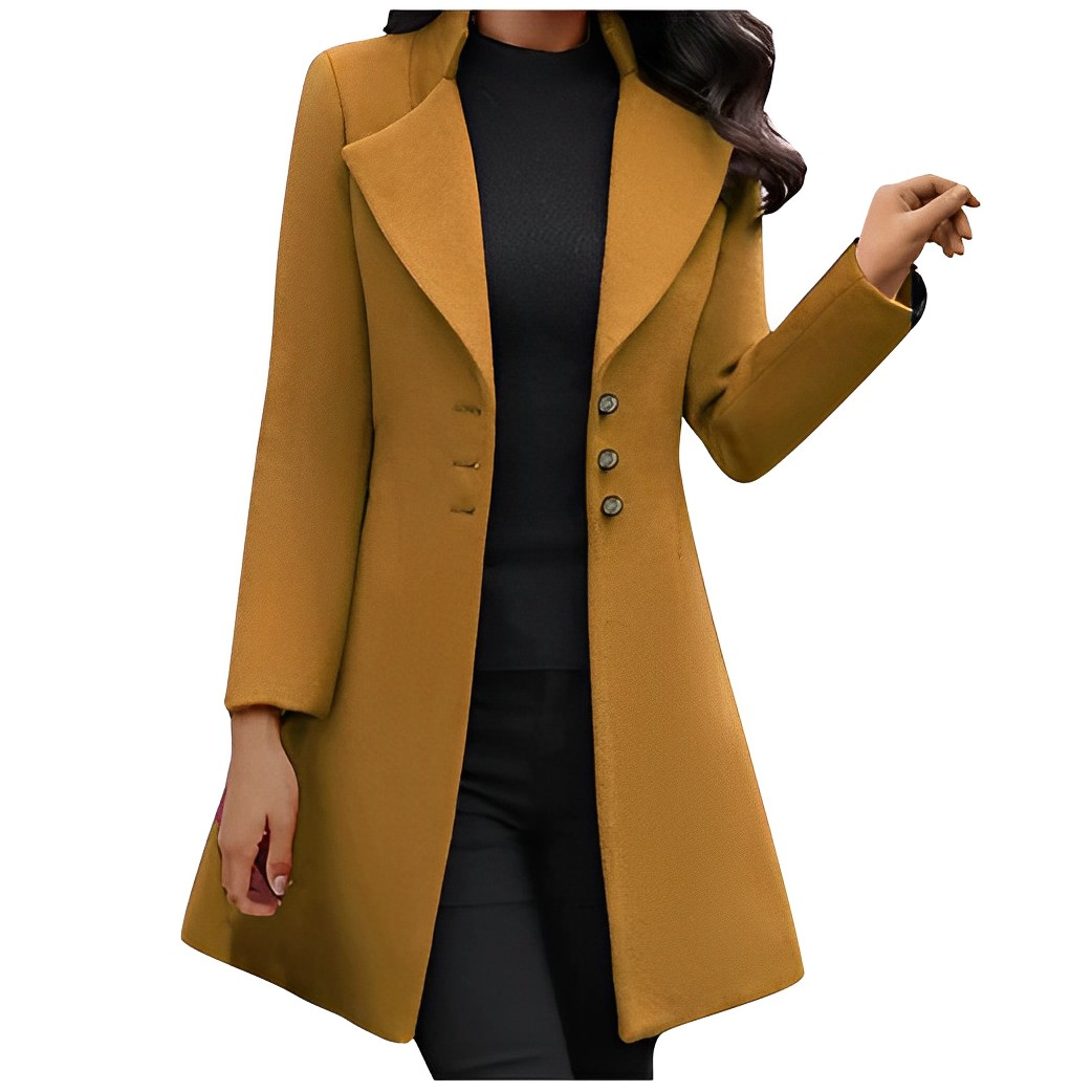 Women's Winter Coat - Elegant Overcoat