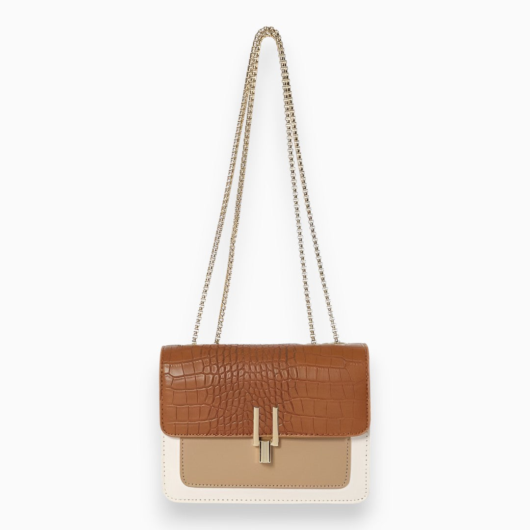 Women's Elegant Flap Handbag - Lightweight & Chic