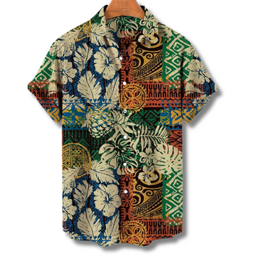 Vibrant and Stylish Floral Print Shirt for Men