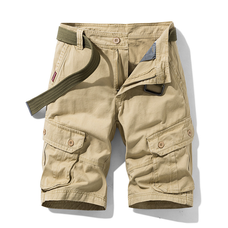 Robust Utility Cargo Shorts for Men