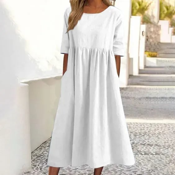 Vintage-Inspired Classic Dress for Women | Eva
