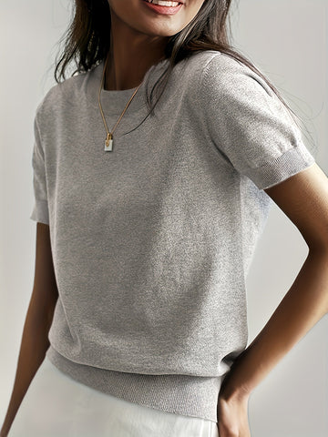 Comfortable Short-Sleeve Top for Women | Lily