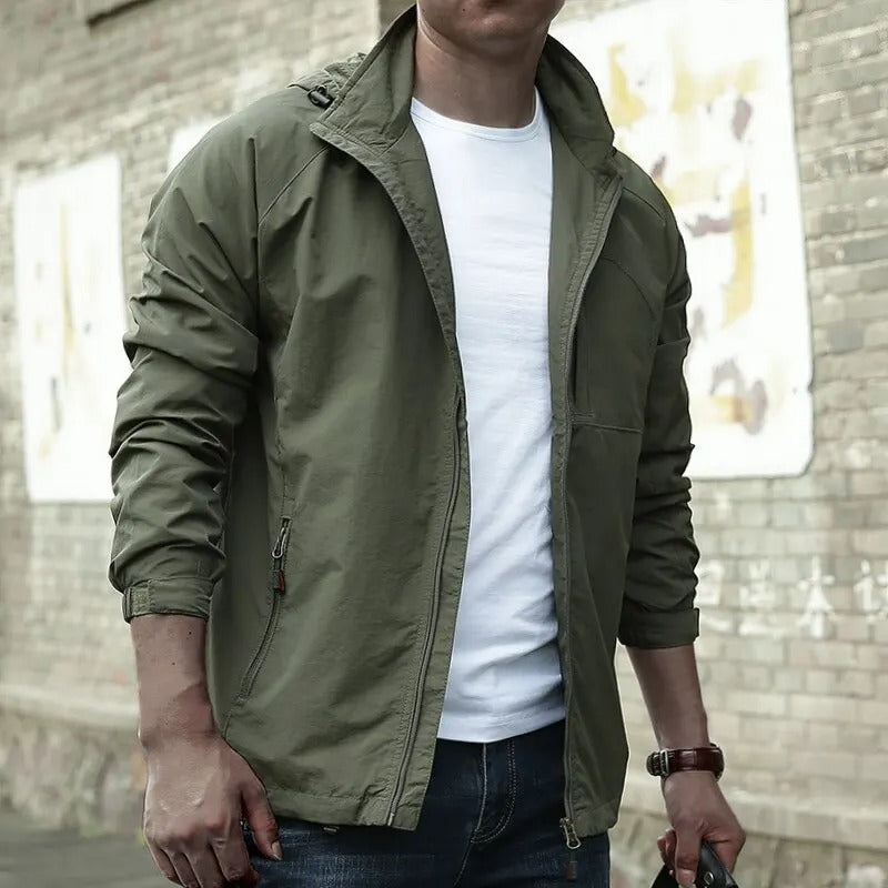 Waterproof Breathable Cargo Jacket for Men
