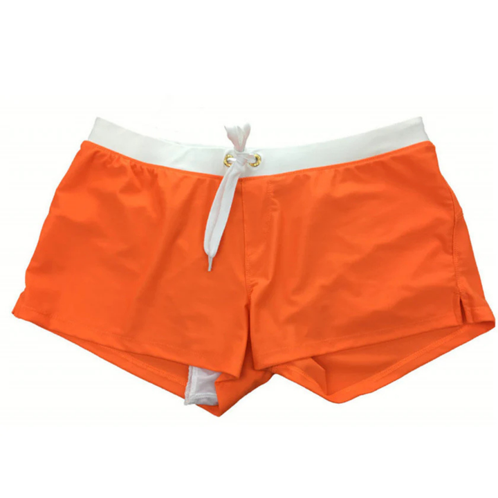 Men's Lightweight Quick-Dry Swim Shorts - Adjustable Drawstring Beach Pool