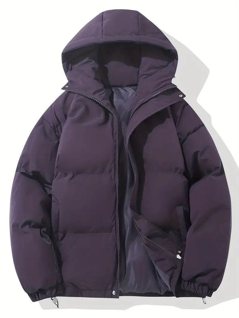 Men's Winter Puffer Jacket - Warm, Stylish and Comfortable