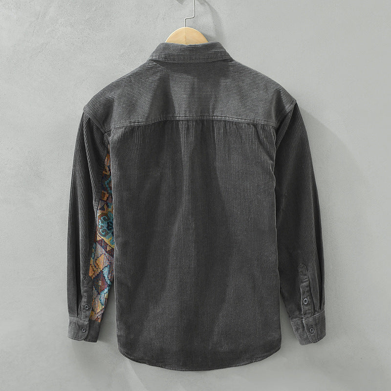 Classic and Casual Long-Sleeve Shirt for Men