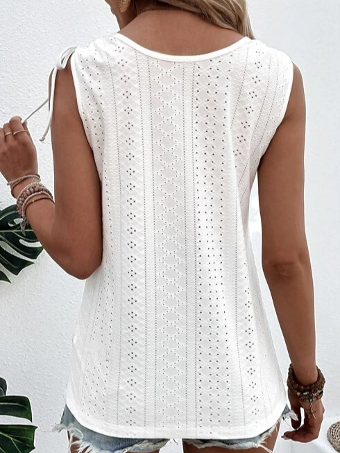 Women's Comfortable Sleeveless Top - Summer Casual Relaxed Fit