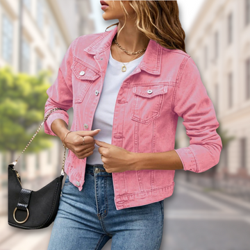 Stylish Button-Up Jacket for Women | Lilly