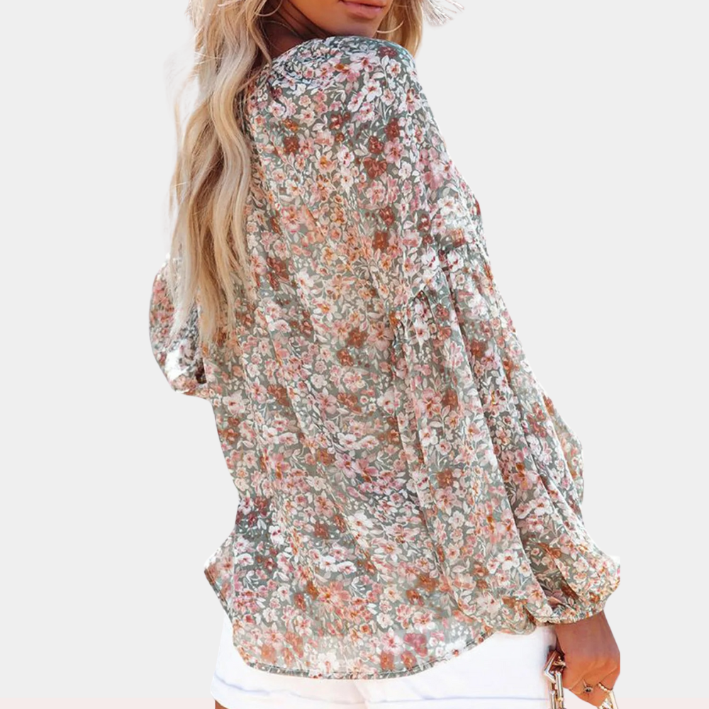 Stylish and Trendy Long-Sleeve Blouse for Women