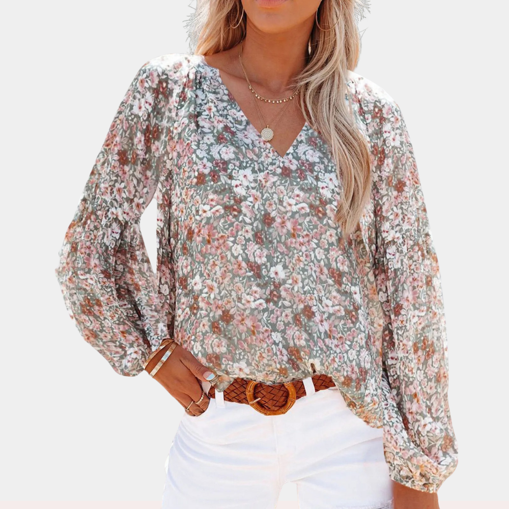 Stylish and Trendy Long-Sleeve Blouse for Women