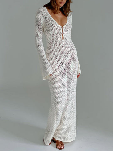 Elegant Cover-Up Maxi Dress for Women