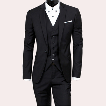 Slim Fit 3-Piece Suit for Men