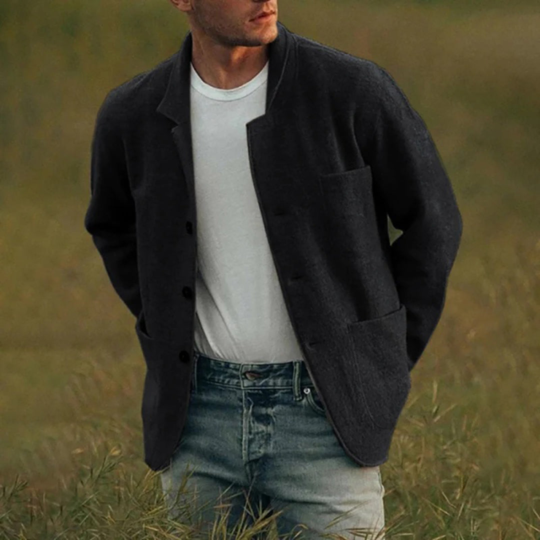 Stylish Multi-Pocket Jacket for Men