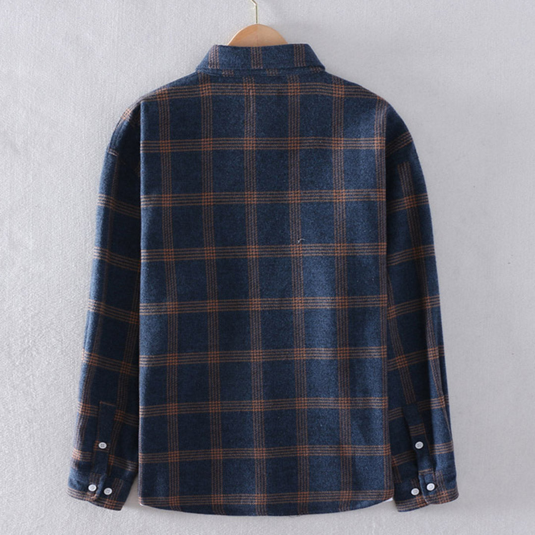 Casual and Stylish Plaid Shirt for Men