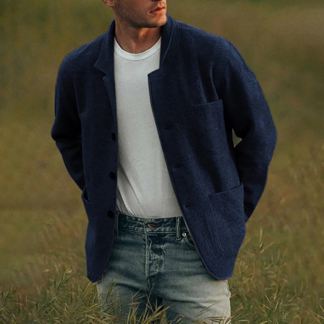 Stylish Multi-Pocket Jacket for Men