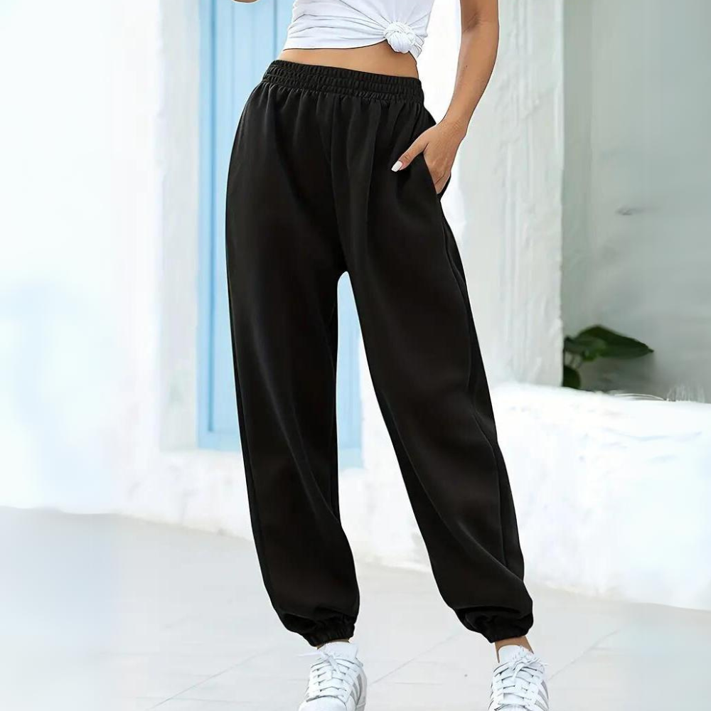 Women's Wide Leg Joggers - Stylish and Comfortable