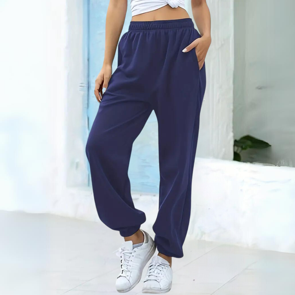 Women's Wide Leg Joggers - Stylish and Comfortable